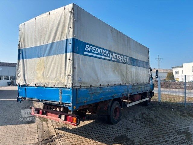 Transporter mit Pritsche & Plane MERCEDES-BENZ 814 Blatt-Blatt 6 Zylinder