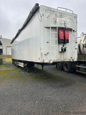 Sættevogn med walking floor KRAKER CF 200  92 cbm