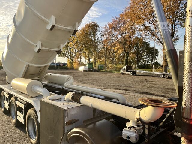Sklápač Scania P380 CB 10X4 Vacuum + Pressure Kipper Tipper