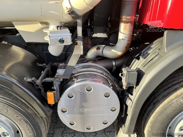 Sklápač Scania P380 CB 10X4 Vacuum + Pressure Kipper Tipper