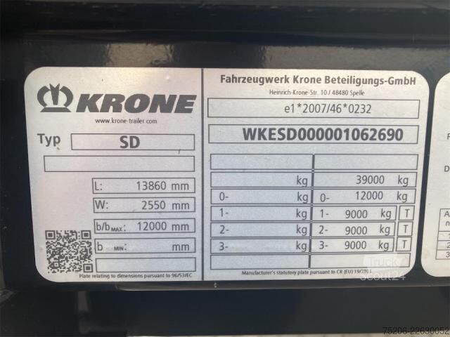 Návěs Krone B50 Standard