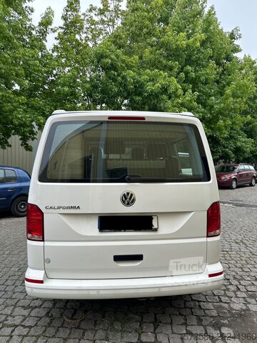 Фургон с ящиками Volkswagen California Camper | 2 Betten 4 Schlafplätze | Küchenzeile + Dachbett