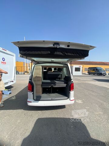 Фургон с ящиками Volkswagen California Camper | 2 Betten 4 Schlafplätze | Küchenzeile + Dachbett
