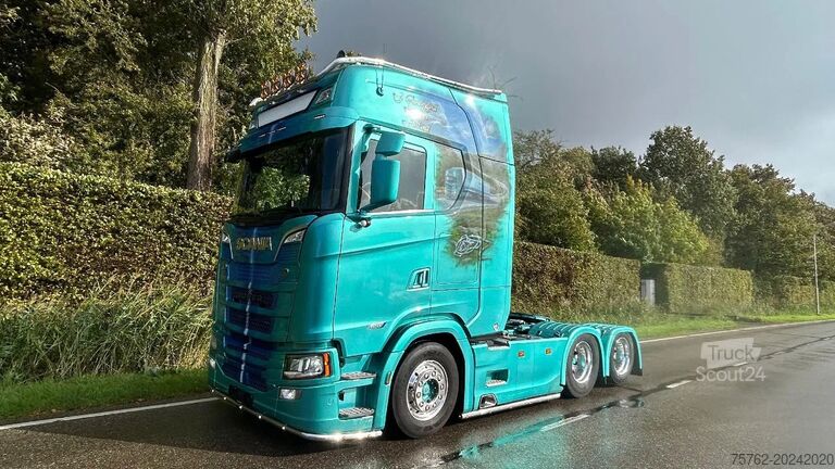 Standard-SZM Scania 660S V8 NGS 6x2Lb | Retarder | park cool | schu...