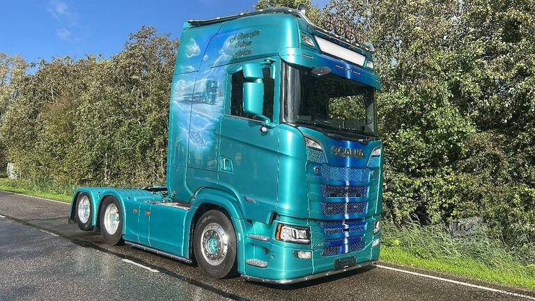 Standard-SZM Scania 660S V8 NGS 6x2Lb | Retarder | park cool | schu...