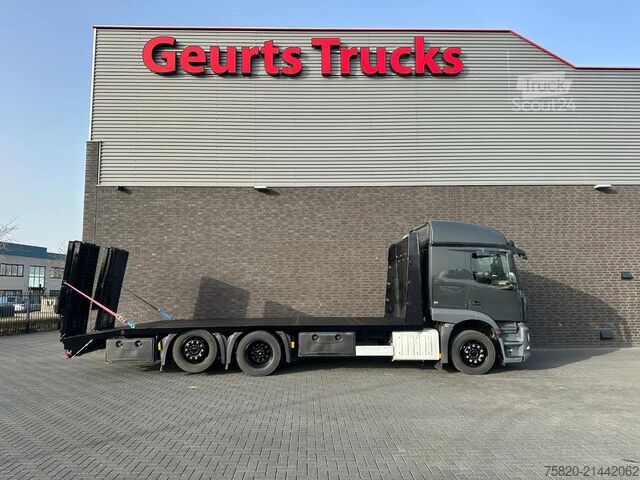 Furgón portacoches Mercedes-Benz Actros 2536 6X2 OPRIJWAGEN/MACHINE TRANSPORTER/...