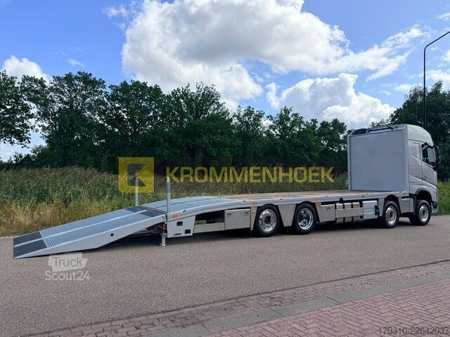 Autonkuljetuspakettiauto Volvo FH 500 8x2 Machine transporter | Nieuw