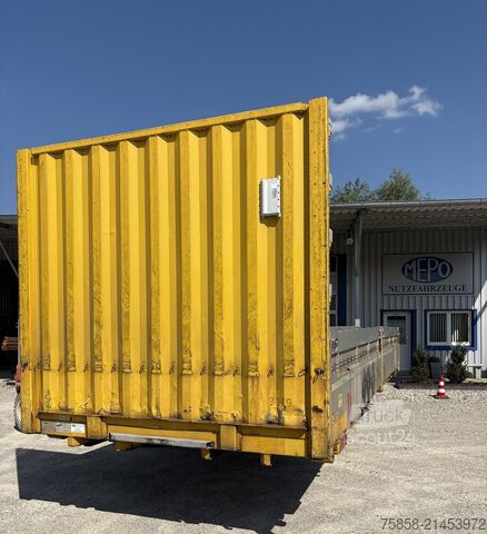 Değiştirilebilir gövde açık Krone Baustoff Wechselbrücke 7,45m Türen