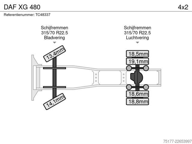 Standard-SZM DAF XG 480