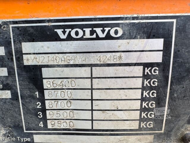 معيار SZM Volvo FM12.420 / 8X4 / Incl. Nooteboom Euro60 03S / N...