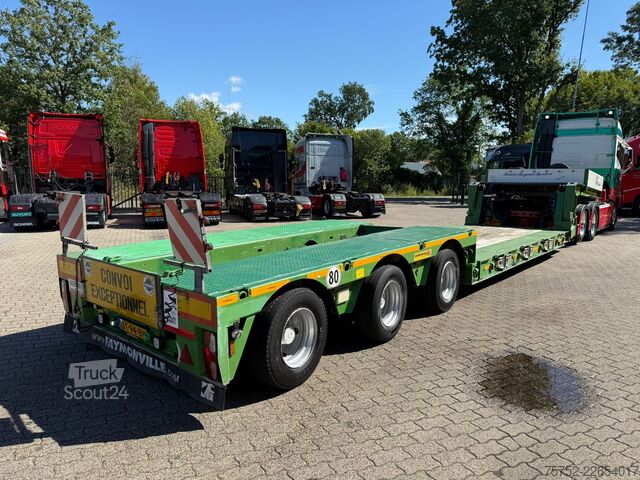 Încărcător redus Faymonville MEGAMAX 3 Stuurassen Extendable 3.5M NL Trailer...