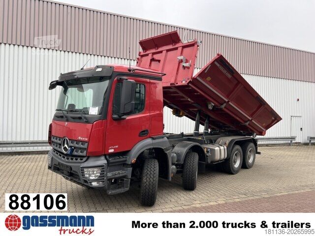 Kiepwagen Mercedes-Benz Arocs 4146 K 8x4/4, Grounder, Multimedia Cockpit,