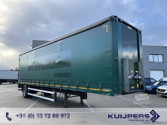 Skjutbara presenningar Groenewegen DRI-15-10-B / City / Curtainside / Accupack / L...