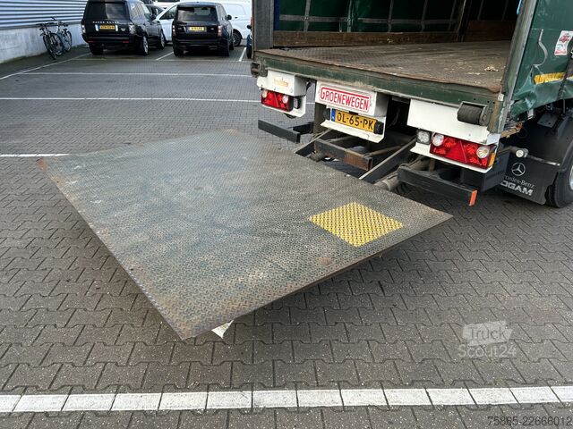 Skjutbara presenningar Groenewegen DRI-15-10-B / City / Curtainside / Accupack / L...