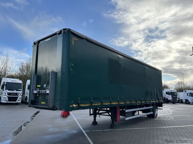 Skjutbara presenningar Groenewegen DRI-15-10-B / City / Curtainside / Accupack / L...