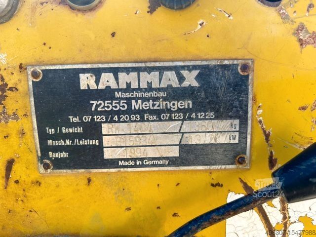 Viengubo būgno volas RAMMAX RW 1404