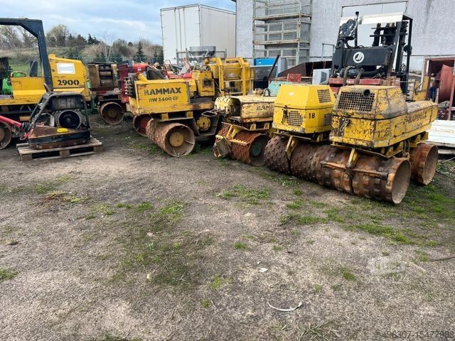 Viengubo būgno volas RAMMAX RW 1404