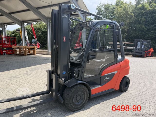 Priekšējās iekrāvēja autoiekrāvējs Linde H 35 D