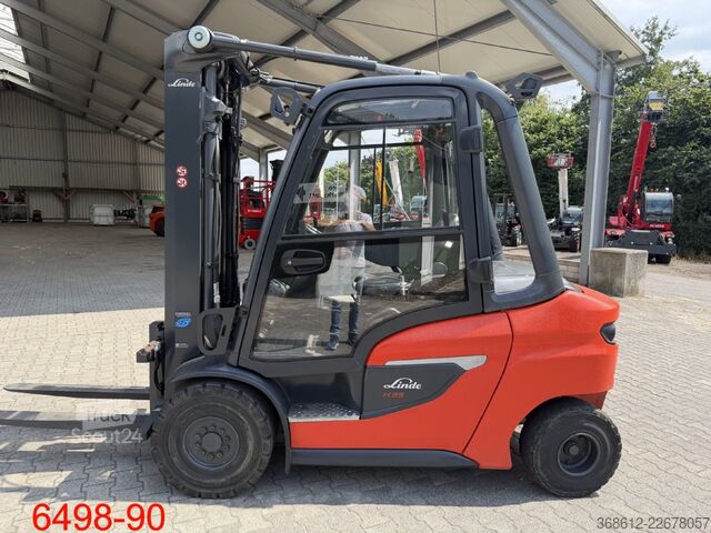 Priekšējās iekrāvēja autoiekrāvējs Linde H 35 D