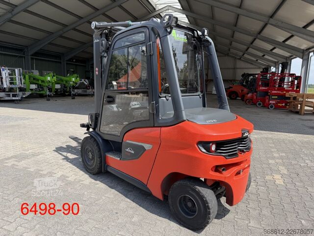 Priekšējās iekrāvēja autoiekrāvējs Linde H 35 D