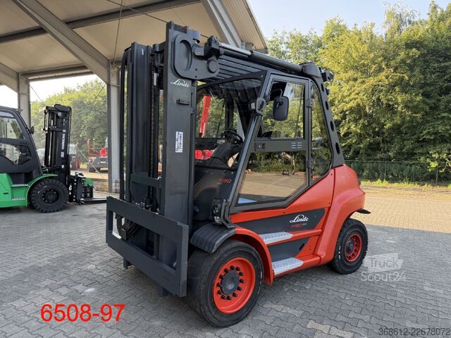 Priekšējās iekrāvēja autoiekrāvējs Linde H 80 D 03 / 600