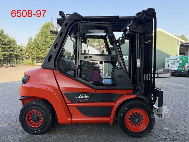 Priekšējās iekrāvēja autoiekrāvējs Linde H 80 D 03 / 600