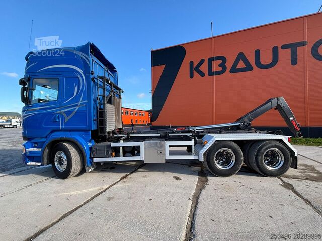 Koukkuvarsijärjestelmä Scania R 620 6x4 MULTILIFT 20 ton / L=5400 mm / RETARDER