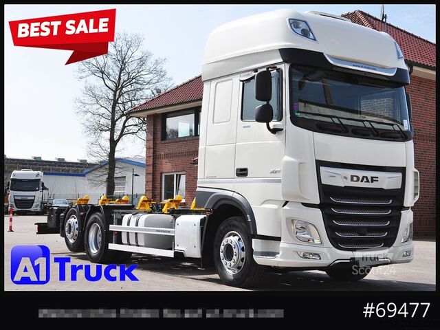 Kamion z zamenljivo nadgradnjo DAF XF 480 Intarder, Multiwechsler 2x AHK