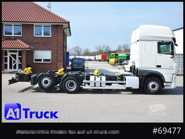 Kamion z zamenljivo nadgradnjo DAF XF 480 Intarder, Multiwechsler 2x AHK