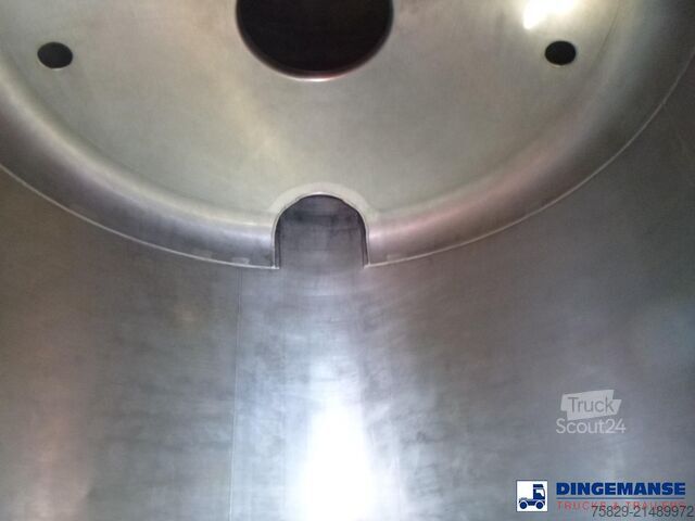 Tank Burg Chemical tank inox L4BH 32.5 m3 / 3 comp