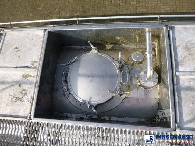 Tank Burg Chemical tank inox L4BH 32.5 m3 / 3 comp