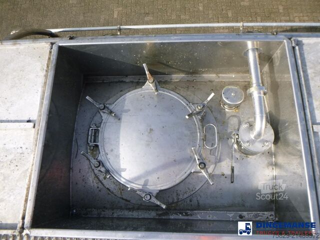 Tank Burg Chemical tank inox L4BH 32.5 m3 / 3 comp