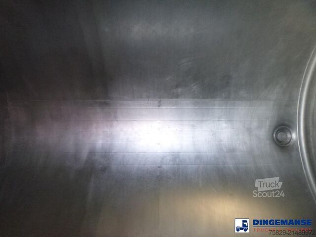 Tank Burg Chemical tank inox L4BH 32.5 m3 / 3 comp