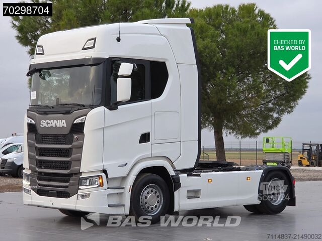 Standaardtrekker Scania S500 4X2 NEW! Retarder 2xTanks LED ACC Standkli...