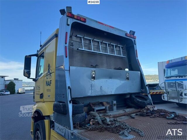 Grąžinimo transporto priemonė Mercedes-Benz Actros 6x2 Recovery Truck – Omars Bodywork