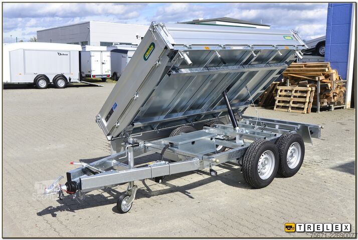 3-weg kipper aanhangwagen Unsinn UDK 3017-35-14 Spinlock Rampenvorbereit.