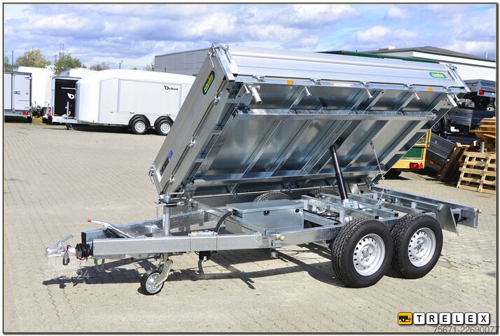 3-weg kipper aanhangwagen Unsinn UDK 3017-35-14 Spinlock Rampenvorbereit.