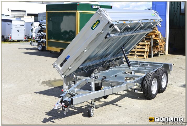 3-weg kipper aanhangwagen Unsinn UDK 3017-35-14 Spinlock Rampenvorbereit.