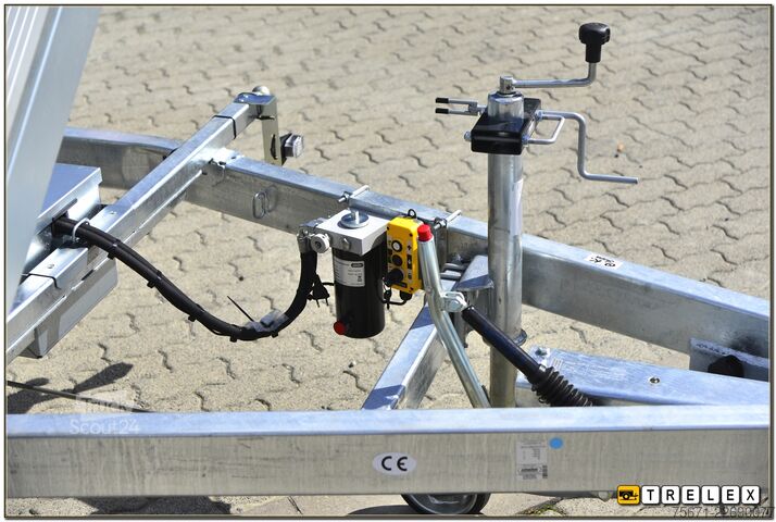 3-weg kipper aanhangwagen Unsinn UDK 3017-35-14 Spinlock Rampenvorbereit.
