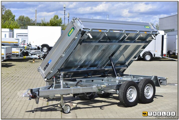 3-weg kipper aanhangwagen Unsinn UDK 3017-35-14 Spinlock Rampenvorbereit.