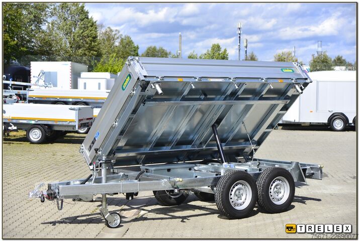 3-weg kipper aanhangwagen Unsinn UDK 3017-35-14 Spinlock Rampenvorbereit.