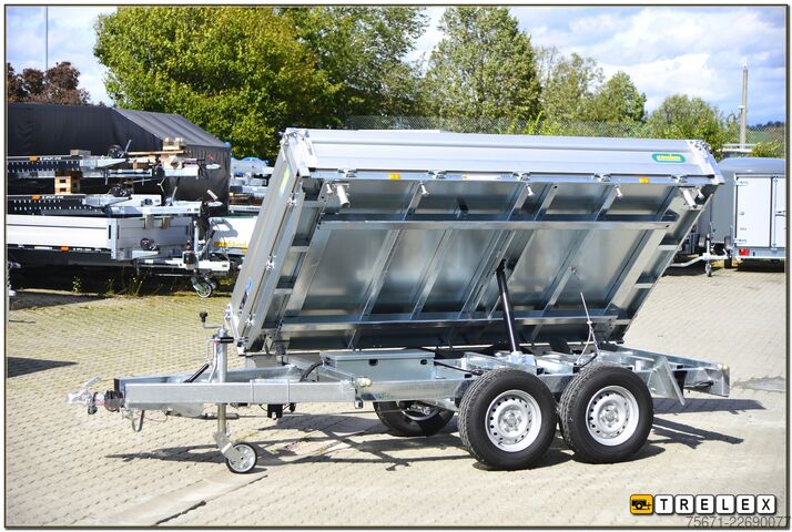 3-weg kipper aanhangwagen Unsinn UDK 3017-35-14 Spinlock Rampenvorbereit.