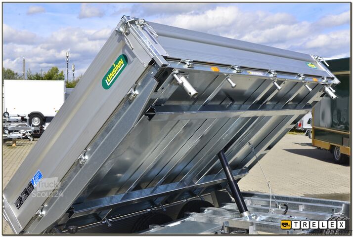 3-weg kipper aanhangwagen Unsinn UDK 3017-35-14 Spinlock Rampenvorbereit.