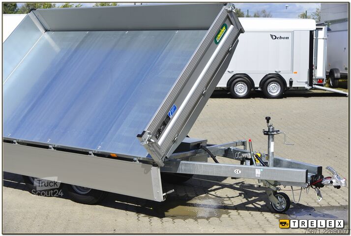 3-weg kipper aanhangwagen Unsinn UDK 3017-35-14 Spinlock Rampenvorbereit.