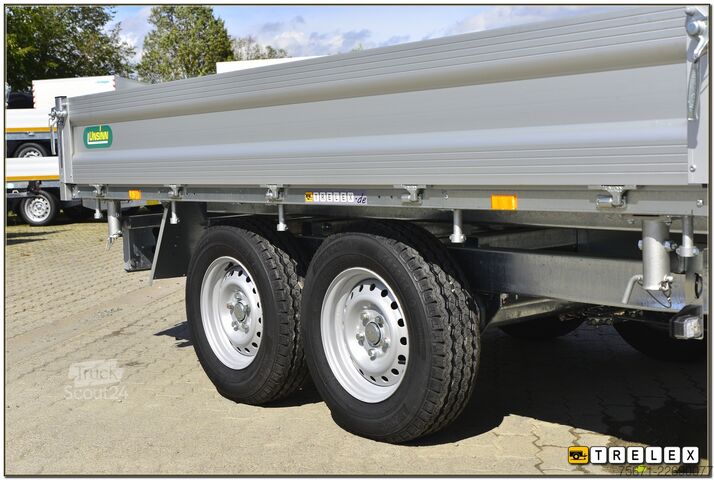 3-weg kipper aanhangwagen Unsinn UDK 3017-35-14 Spinlock Rampenvorbereit.