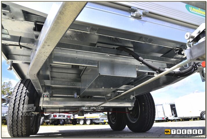 3-weg kipper aanhangwagen Unsinn UDK 3017-35-14 Spinlock Rampenvorbereit.