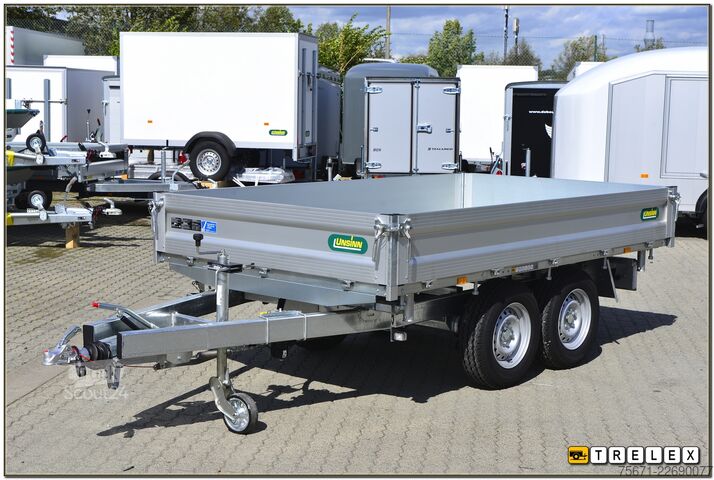 3-weg kipper aanhangwagen Unsinn UDK 3017-35-14 Spinlock Rampenvorbereit.