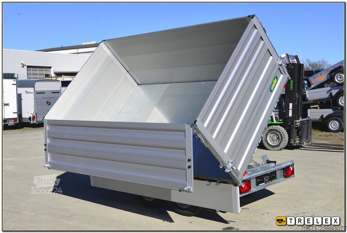 3-weg kipper aanhangwagen Unsinn UDK 3017-35-14 Spinlock Rampenvorbereit.