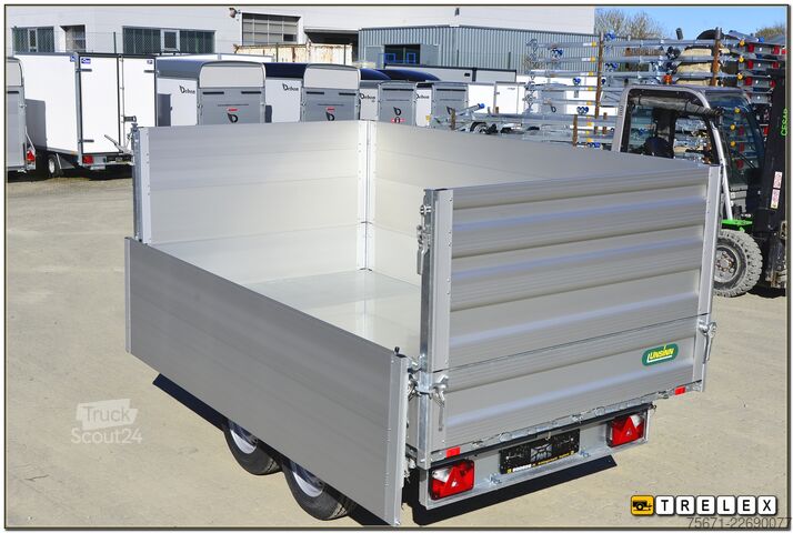 3-weg kipper aanhangwagen Unsinn UDK 3017-35-14 Spinlock Rampenvorbereit.