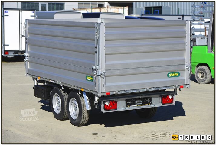 3-weg kipper aanhangwagen Unsinn UDK 3017-35-14 Spinlock Rampenvorbereit.